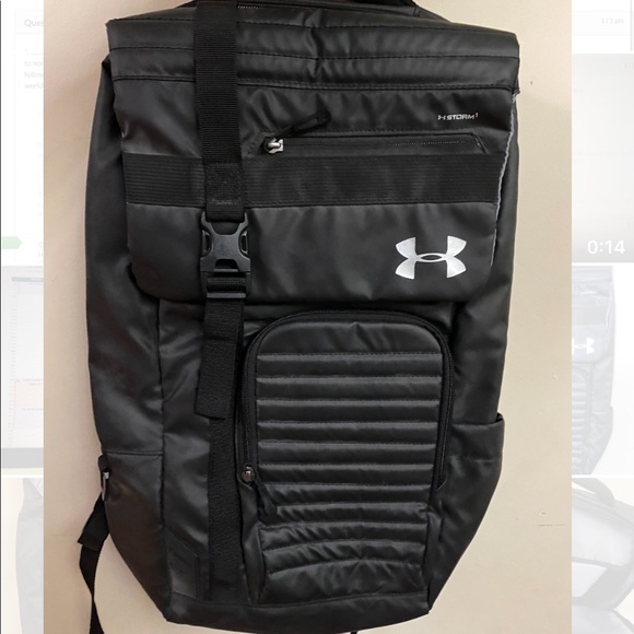 Under Armour Backpack with Laptop Sleeve - Picture 1 of 7